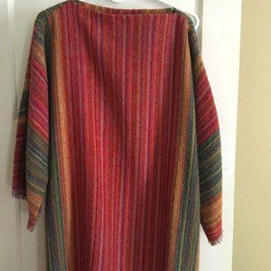 Woven wool tunic